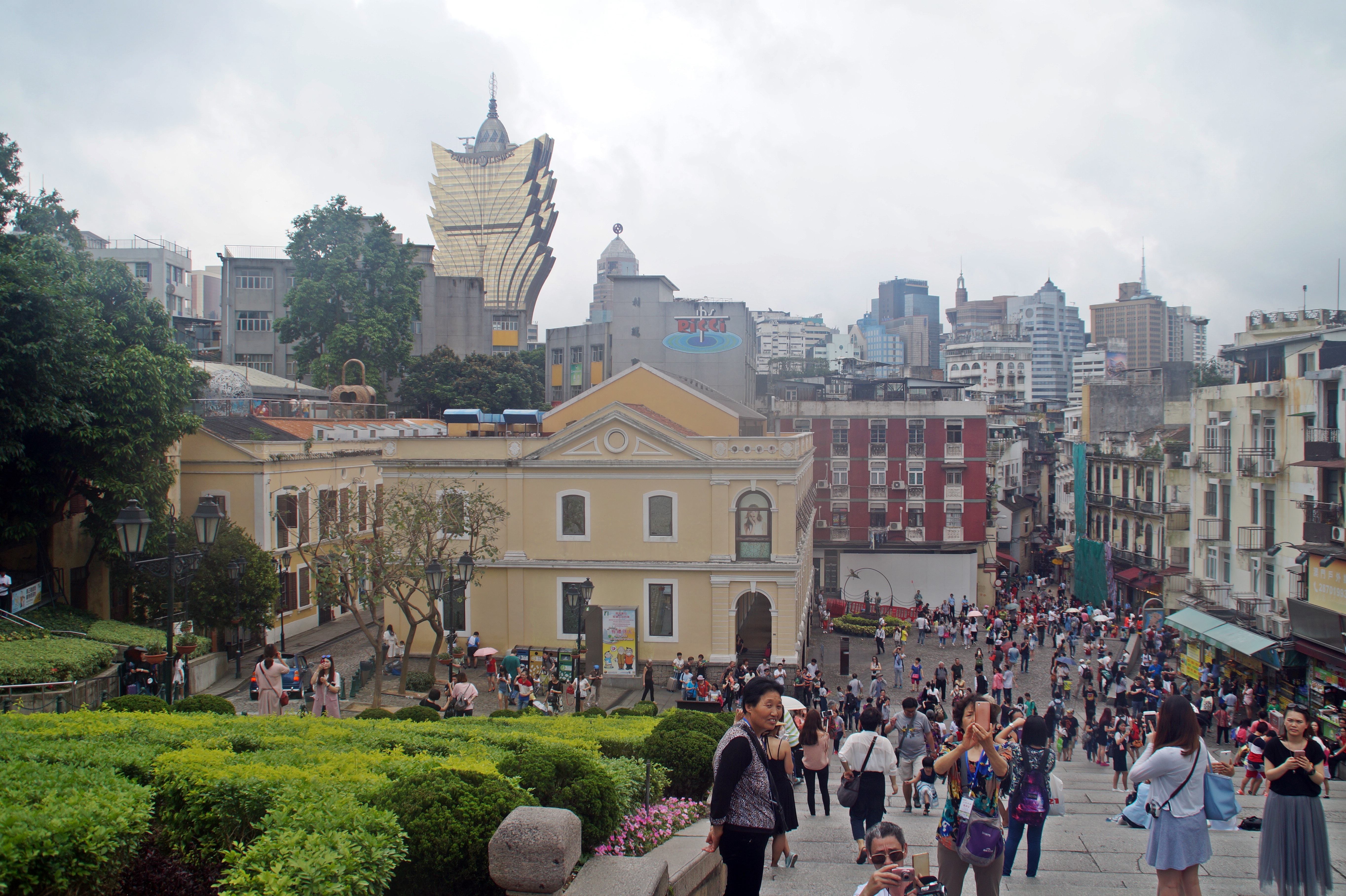 The old town in Macao