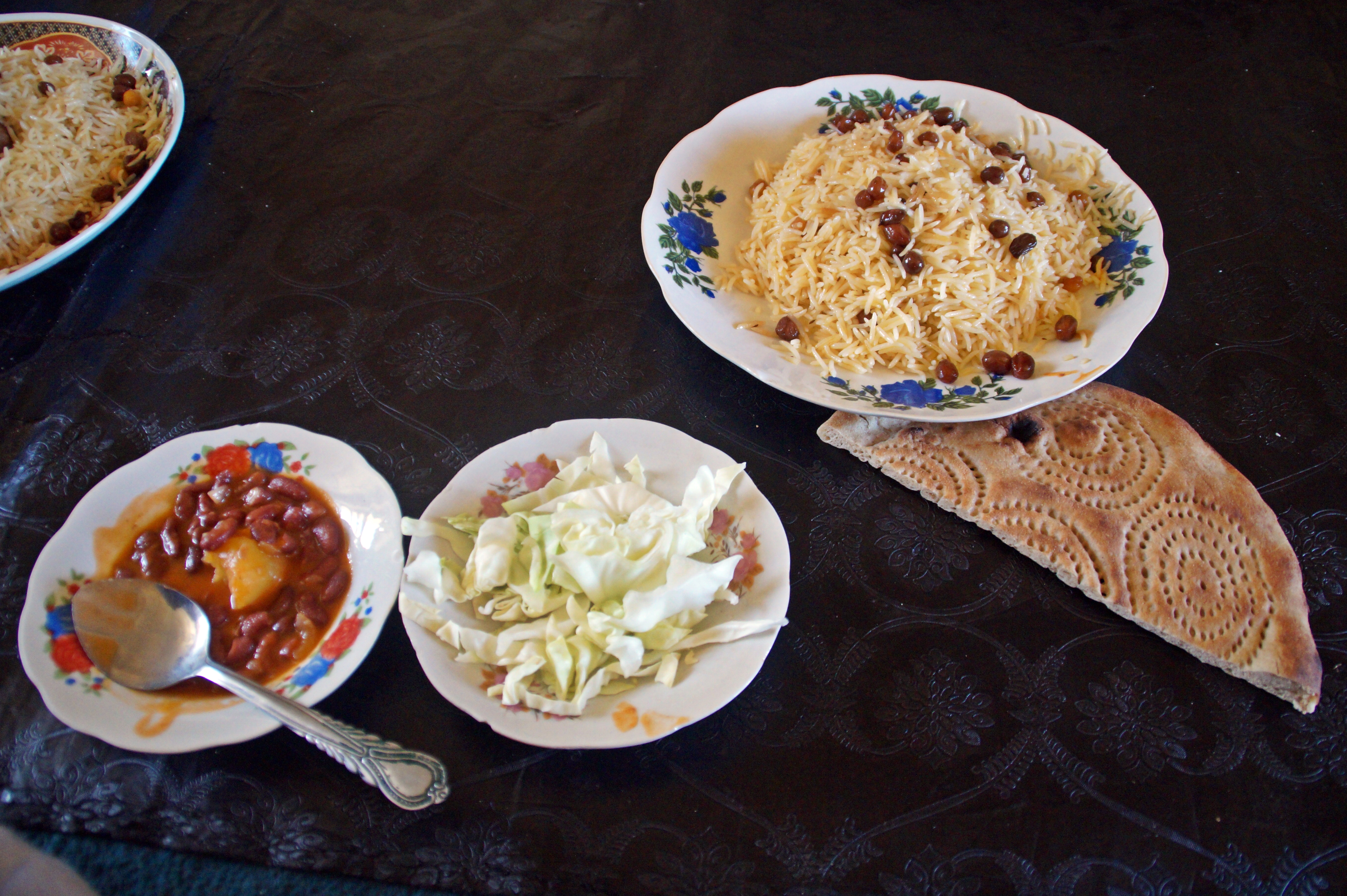 Traditional Afghan food
