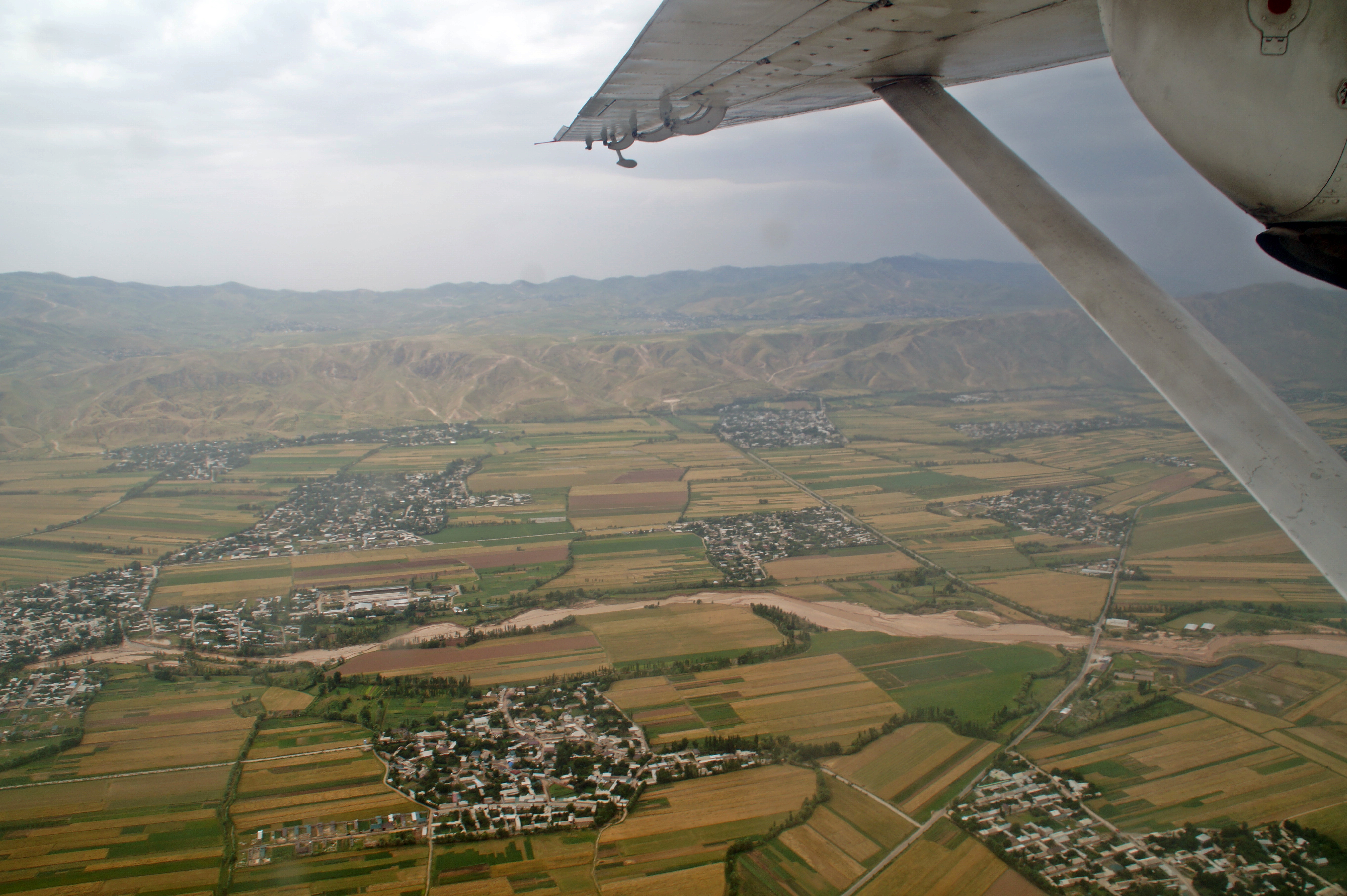 Landing in Dushanbe