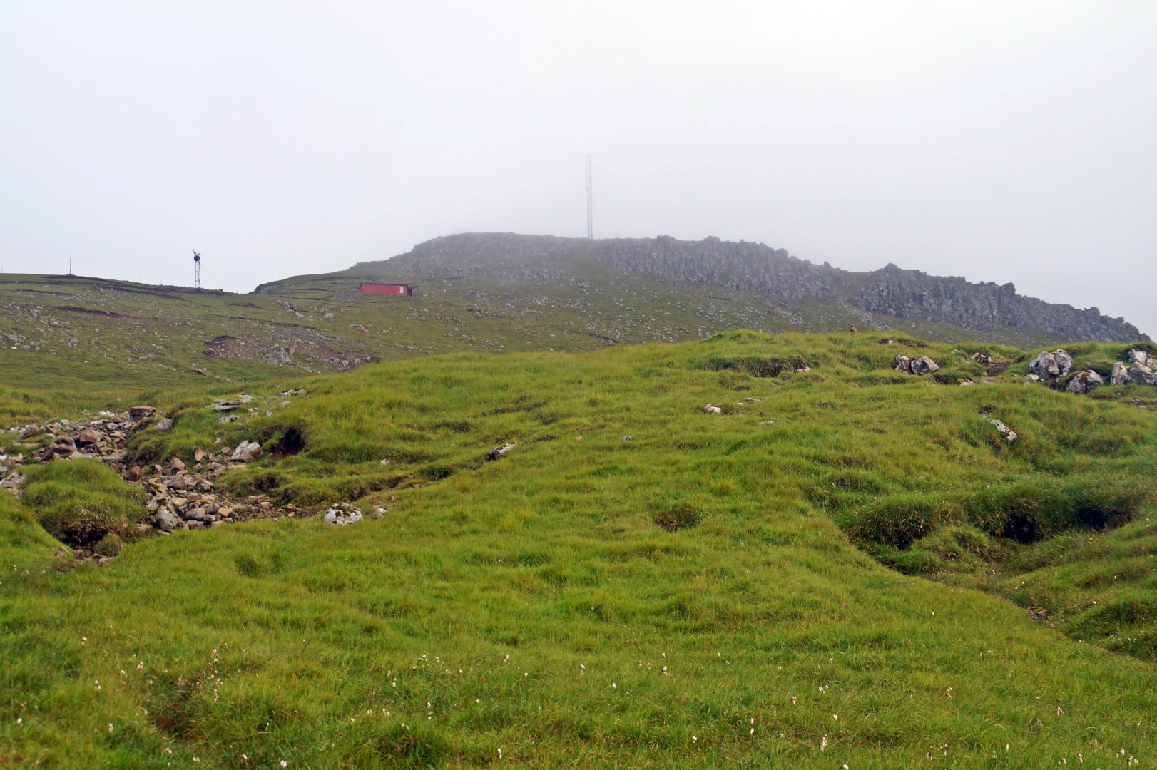 The summit of Knúkur - almost there!