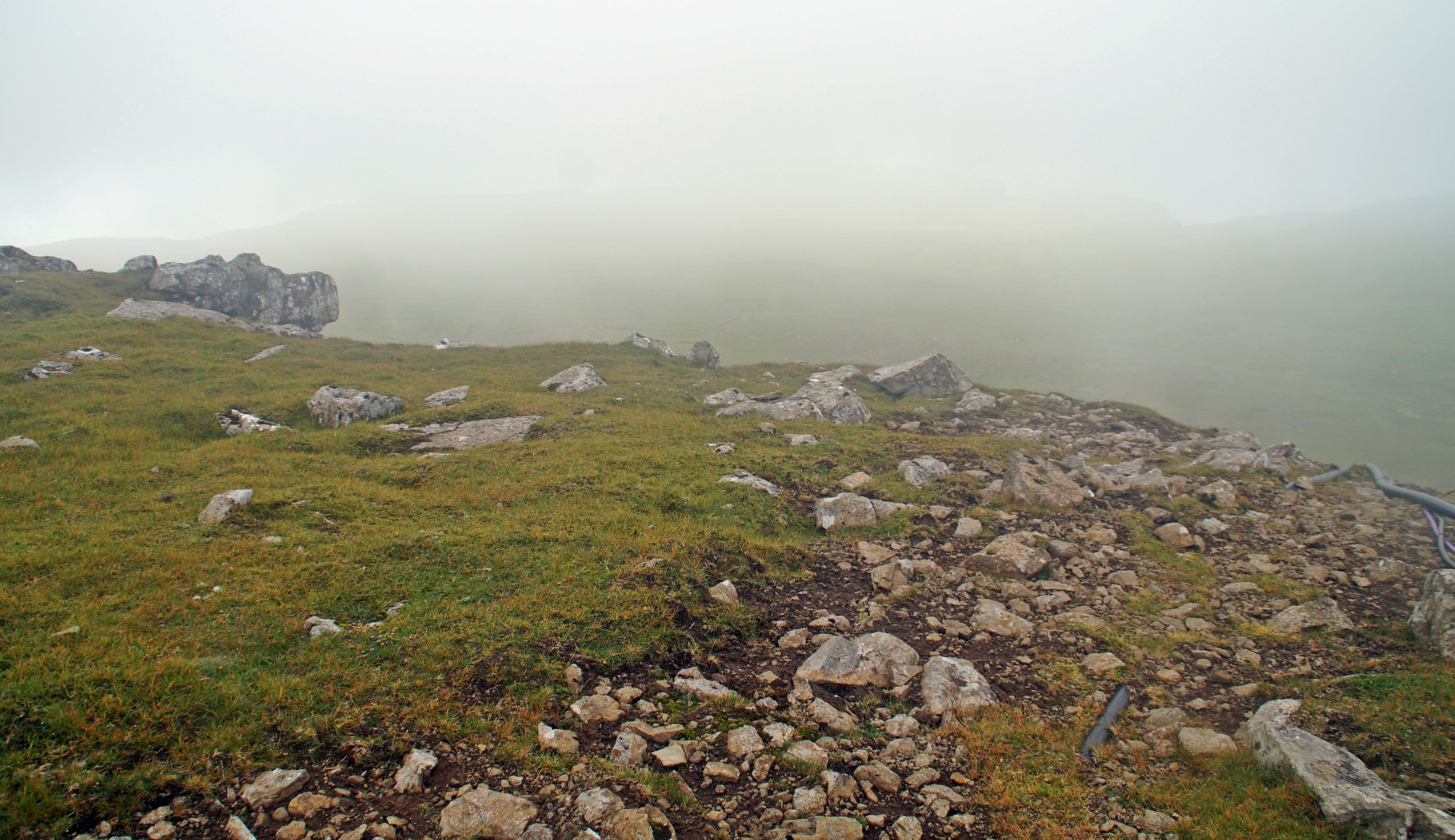 Our "fantastic" view from the summit of Knúkur