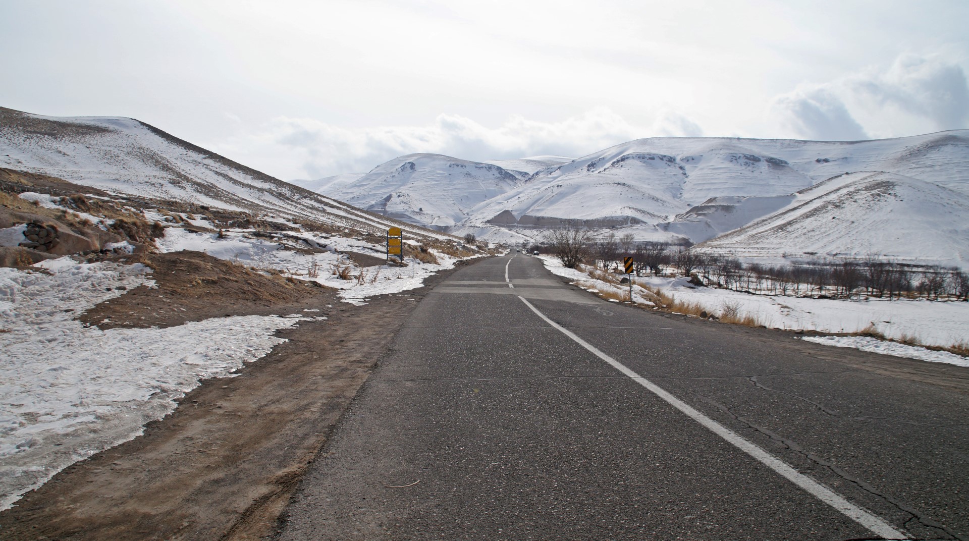 Snowy roads!