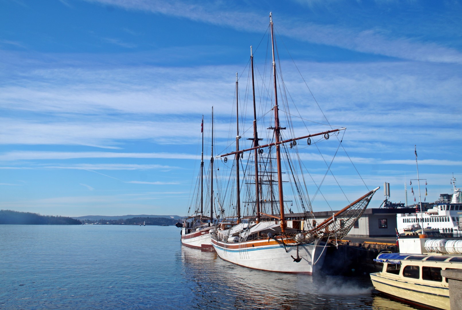 The harbour of Oslo