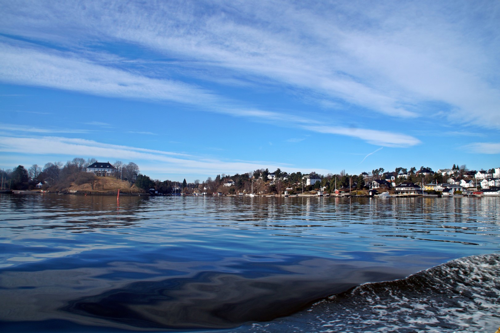 Sailing into Bygdøy