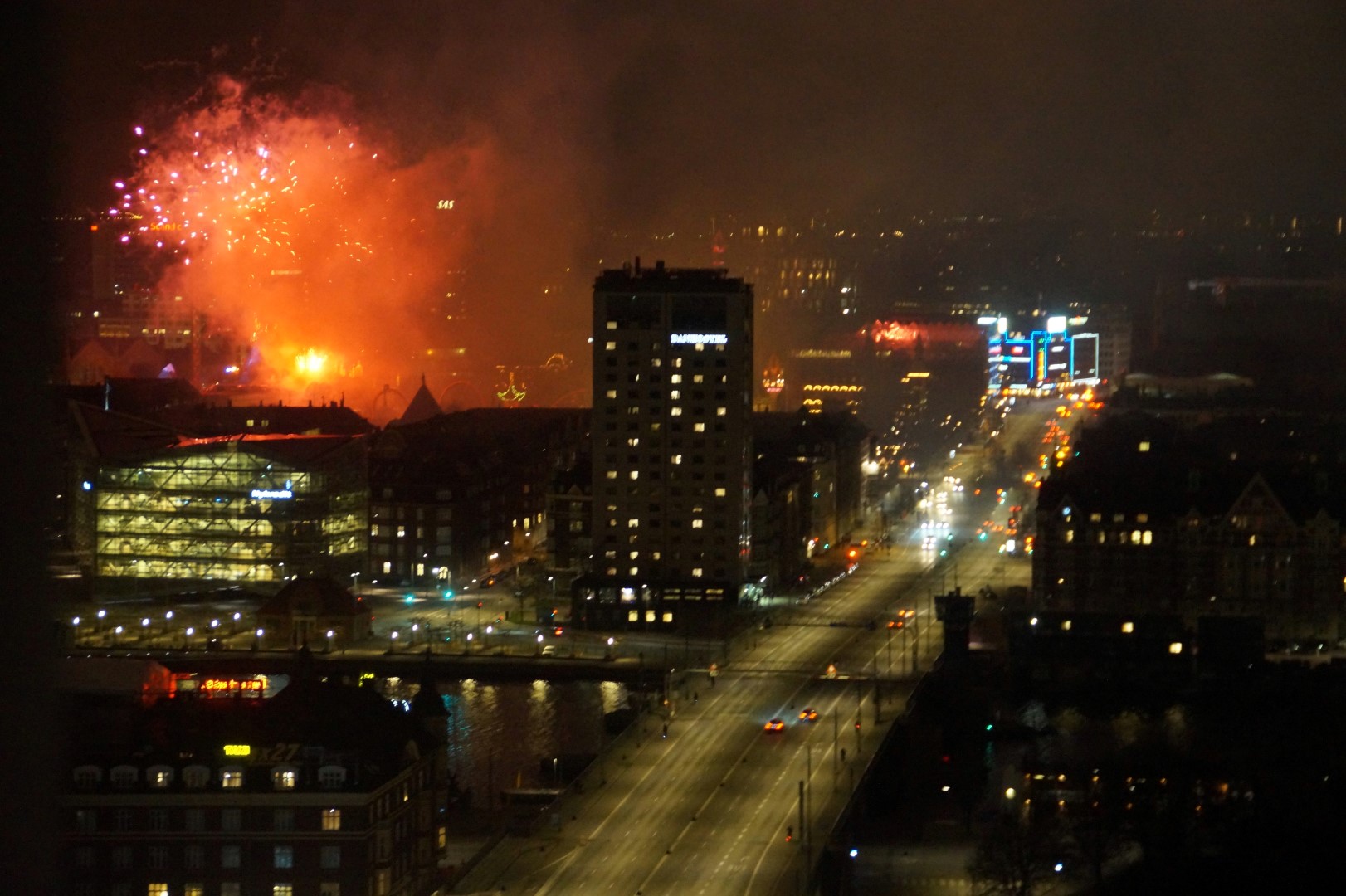 Fireworks for the opening of Tivoli!