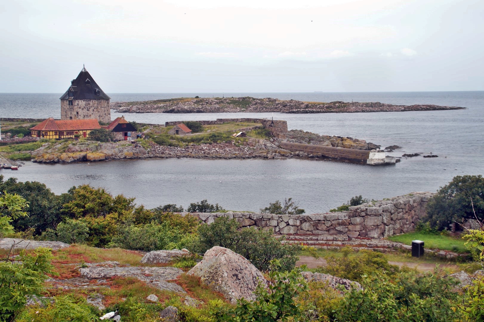 View over to Frederiksø