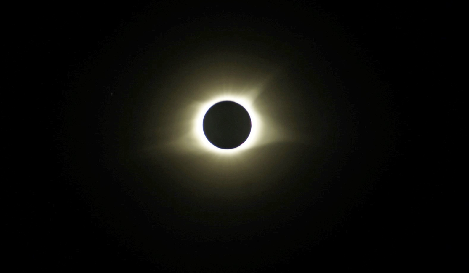 The totality stage of the Great American Eclipse